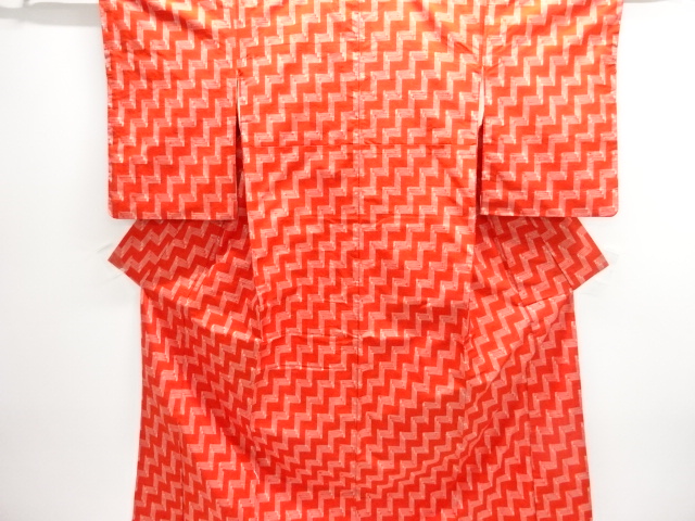 Japanese Kimono / Tsumugi Omeshi Silk